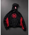 SPIDER OVERSİZE HOODİE-BLACK