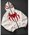 SPIDER Zip Hoodie White