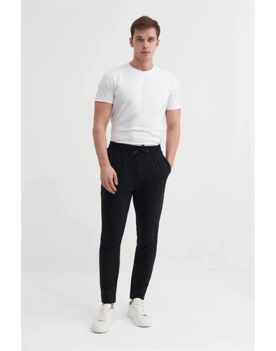 0009 Softshell Erkek Jogger Pantolon Siyah