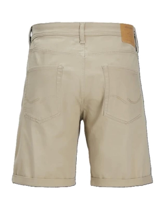 12165892 Likralı Erkek Bermuda Short Taş