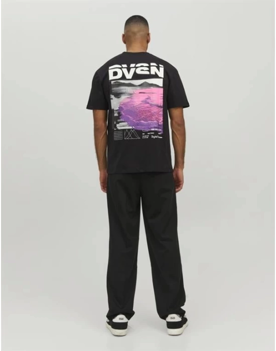 Sırt Baskılı Oversize T-Shirt