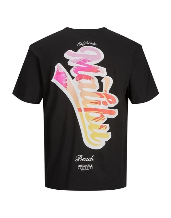 Sırt Baskılı Relax Fit Erkek T-Shirt