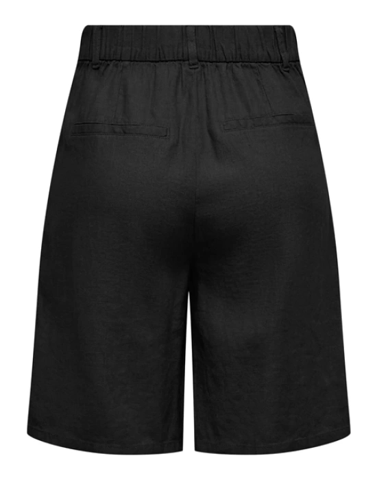 Loose Fit Keten Kadın Şort