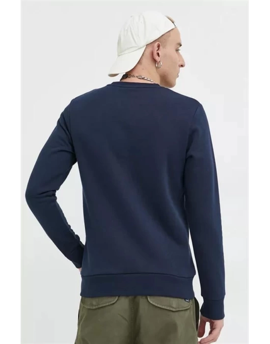 Bisiklet Yaka Basic Sweatshirt