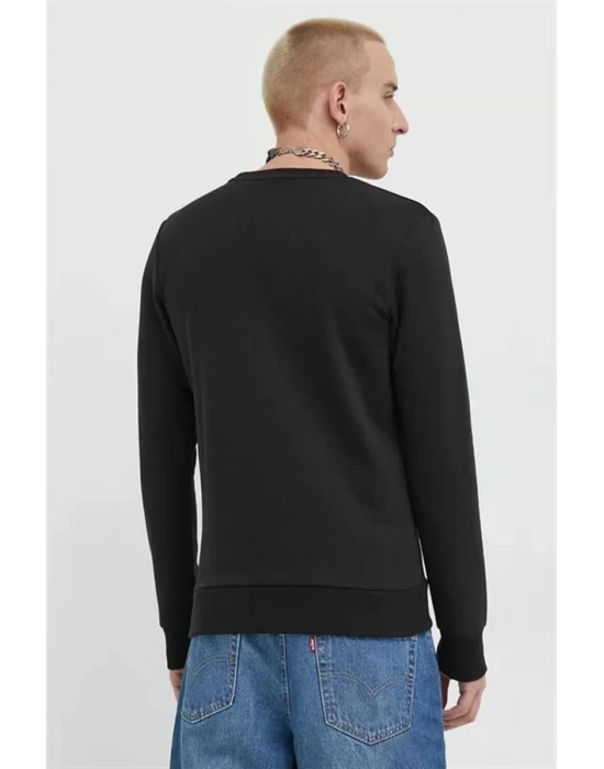 Bisiklet Yaka Basic Sweatshirt