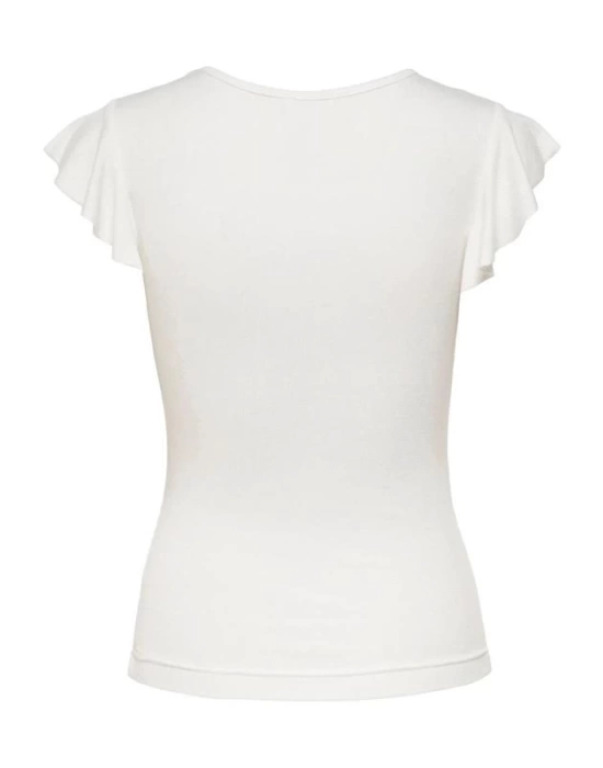 Büzgülü Kol Kadın T-Shirt