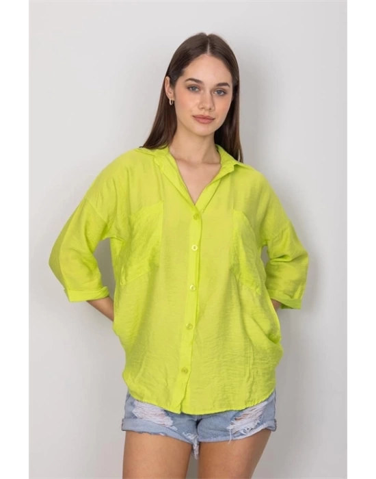 Cepli salaş gömlek t1010