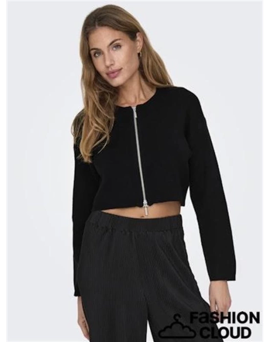 Fermuarlı Oversize Yeni Nesil Kadın Sweat