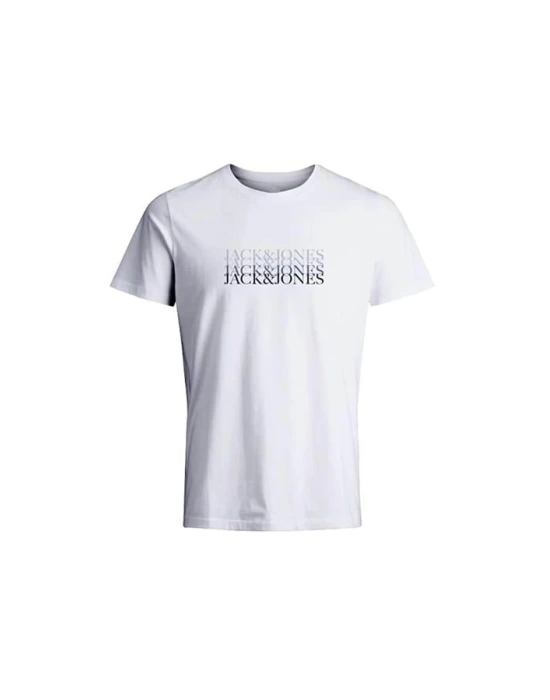 Flu Logo Baskı Erkek T-Shirt