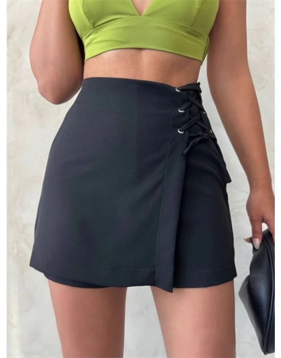 Kuş gözü şort etek s25819