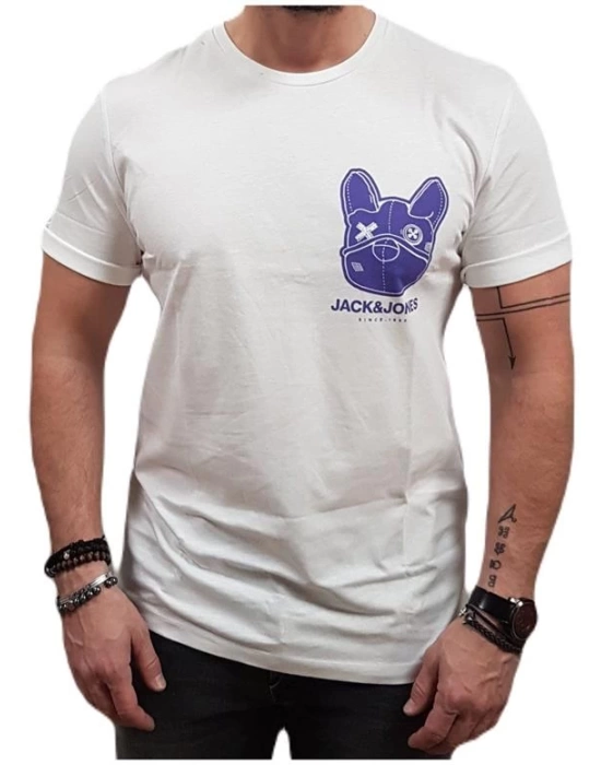 Logo Baskılı Erkek T-Shirt