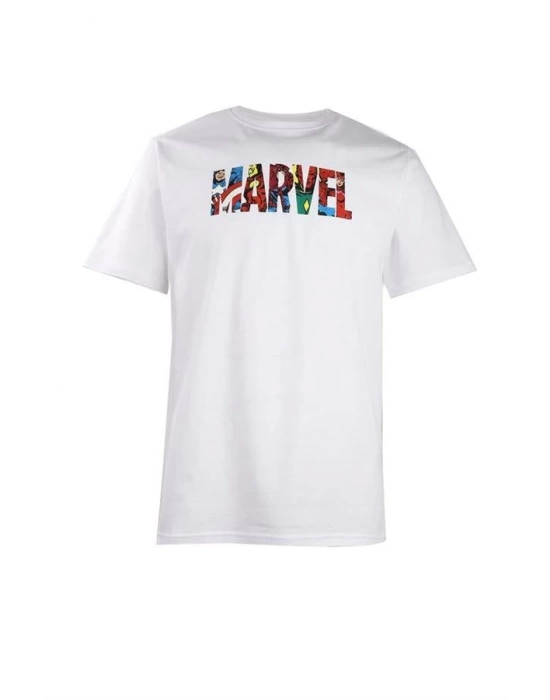 Marvel Baskılı Erkek T-Shirt