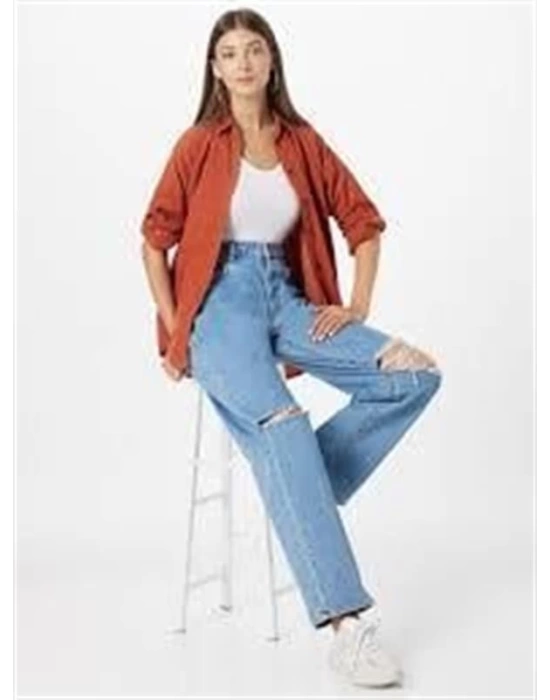 Nıgono Kadife Oduncu Stil Gömlek