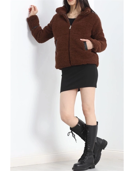 Peluş Şişme Mont Acıkahve - 22481.1839.