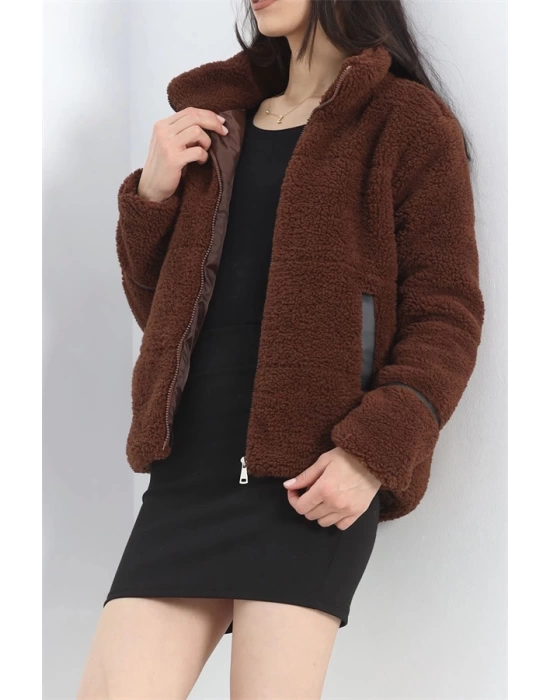 Peluş Şişme Mont Acıkahve - 22481.1839.