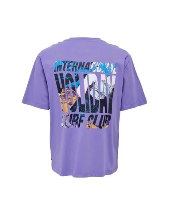 Sırt Baskılı Erkek T-Shirt