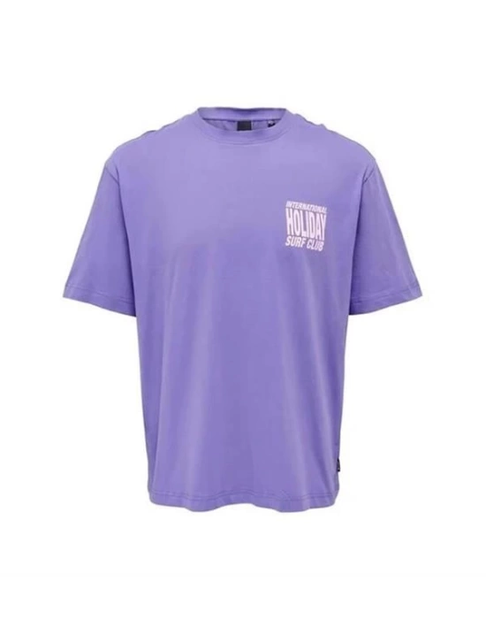 Sırt Baskılı Erkek T-Shirt