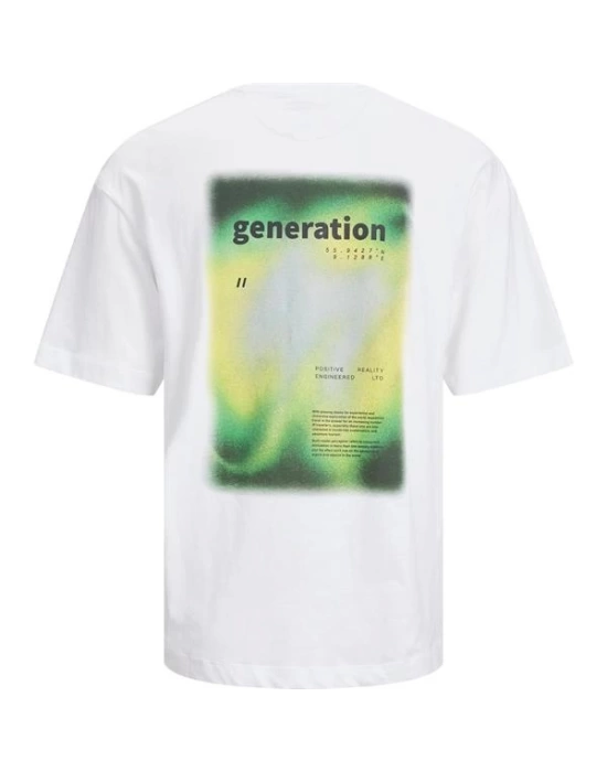 Sırt Baskılı Erkek T-Shirt