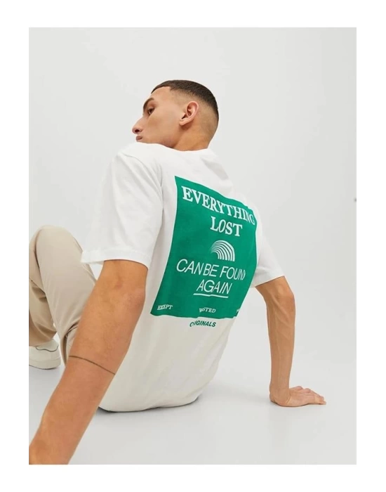 Sırt Baskılı Erkek T-Shirt