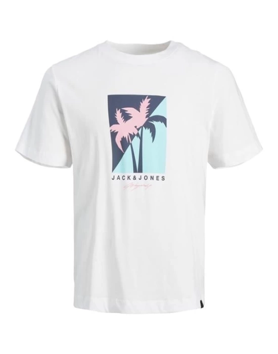 Tulum Baskılı Kısa Kollu T-Shirt