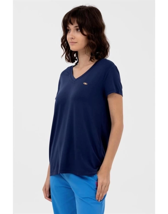 V Yaka Modal Comfort T-shirt