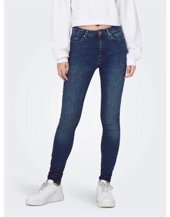 Yüksel Bel Skinny Kadın Jean