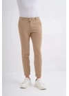 0008 İp Bağlamalı Jogger Erkek Pantolon Camel