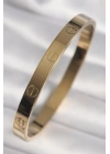 316L Çelik Gold Renk Model Kadın Kelepçe