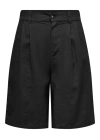 Loose Fit Keten Kadın Şort