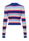 15340979 Polo Yaka Crop Kadın Kazak