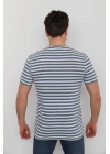 Bisiklet Yaka Baskılı Erkek T-Shirt