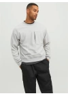 Cep Detaylı Polar Sweatshirt