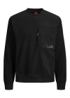 Cep Detaylı Polar Sweatshirt