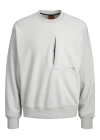 Cep Detaylı Polar Sweatshirt