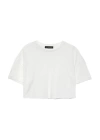 Crop T-Shirt Oversize Beyaz