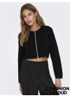 Fermuarlı Oversize Yeni Nesil Kadın Sweat