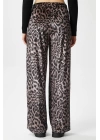 Leopar desen pantolon