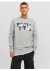 Logo Baskılı Erkek Sweatshirt