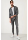 Napoli Slim Fit Normal Bel Dar Paça Erkek Jean