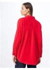 Nıgono Kadife Oduncu Stil Gömlek