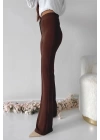 Önü cumalı ithal krep pantolon