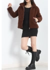 Peluş Şişme Mont Acıkahve - 22481.1839.