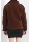 Peluş Şişme Mont Acıkahve - 22481.1839.