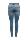 Püsküllü Paça Slim Fit Yüksek Bel Kadın Kot Pantolon