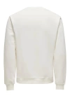 Sıfır Yaka Şardonlu Erkek Sweatshirt