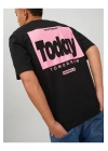 Sırt Baskılı Erkek T-Shirt