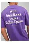 Sırt Baskılı Erkek T-Shirt