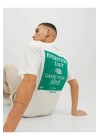 Sırt Baskılı Erkek T-Shirt