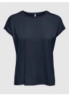 Viskon Yaka Dantel T-Shirt