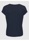 Viskon Yaka Dantel T-Shirt